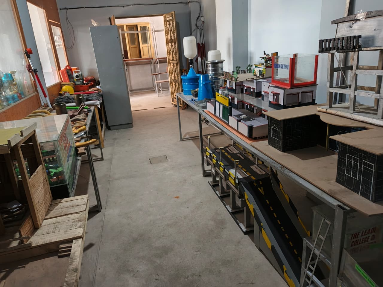 Civil technology practical training session at LCST Havelian Cantt