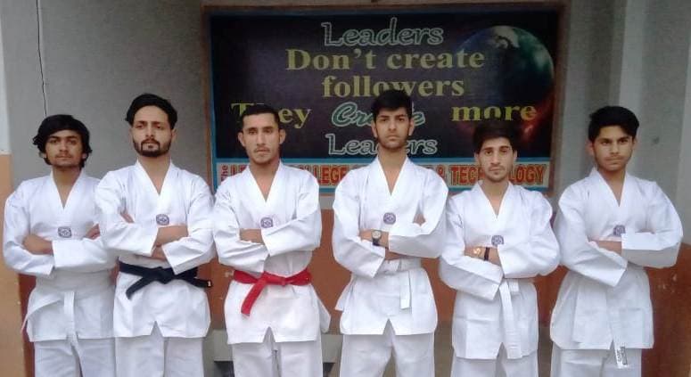 LCST taekwondo martial arts team in uniform